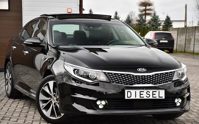 kia łódzkie Kia Optima cena 64900 przebieg: 179054, rok produkcji 2017 z Kutno